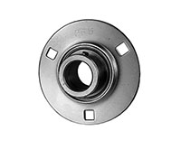 3-Bolt Pressed Steel Flange BF 200 Silver Series (BF201-12MM)