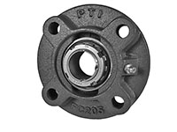 Piloted 4-Bolt Flange GSHFC 200 Silver Series (GSHFC204-20MM)