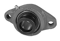 2-Bolt Flange HCFJT 200 Silver Series (HCFJT201-12MM)