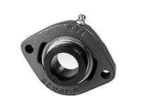 2-Bolt Flange OWFK 200 Silver Series (OWFK201-12MM)