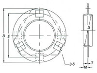 PF/PFT Flangette - Dimensions