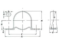 PP-ST Snap Together Pillow Block - Dimensions