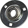 3-Bolt Pressed Steel Flange BF 200 Silver Series (BF201-12SMM)