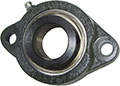 2-Bolt Flange LF 200 Silver Series (LF201-12MM)