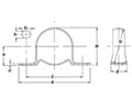 PP Pillow Block - Dimensions