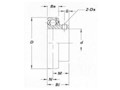 SSB Stainless Steel Bearing Inserts - Dimensions