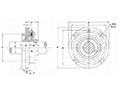 SUCNPFCS/CUCNPFCS Nickel Plated Piloted Flanges - Dimensions